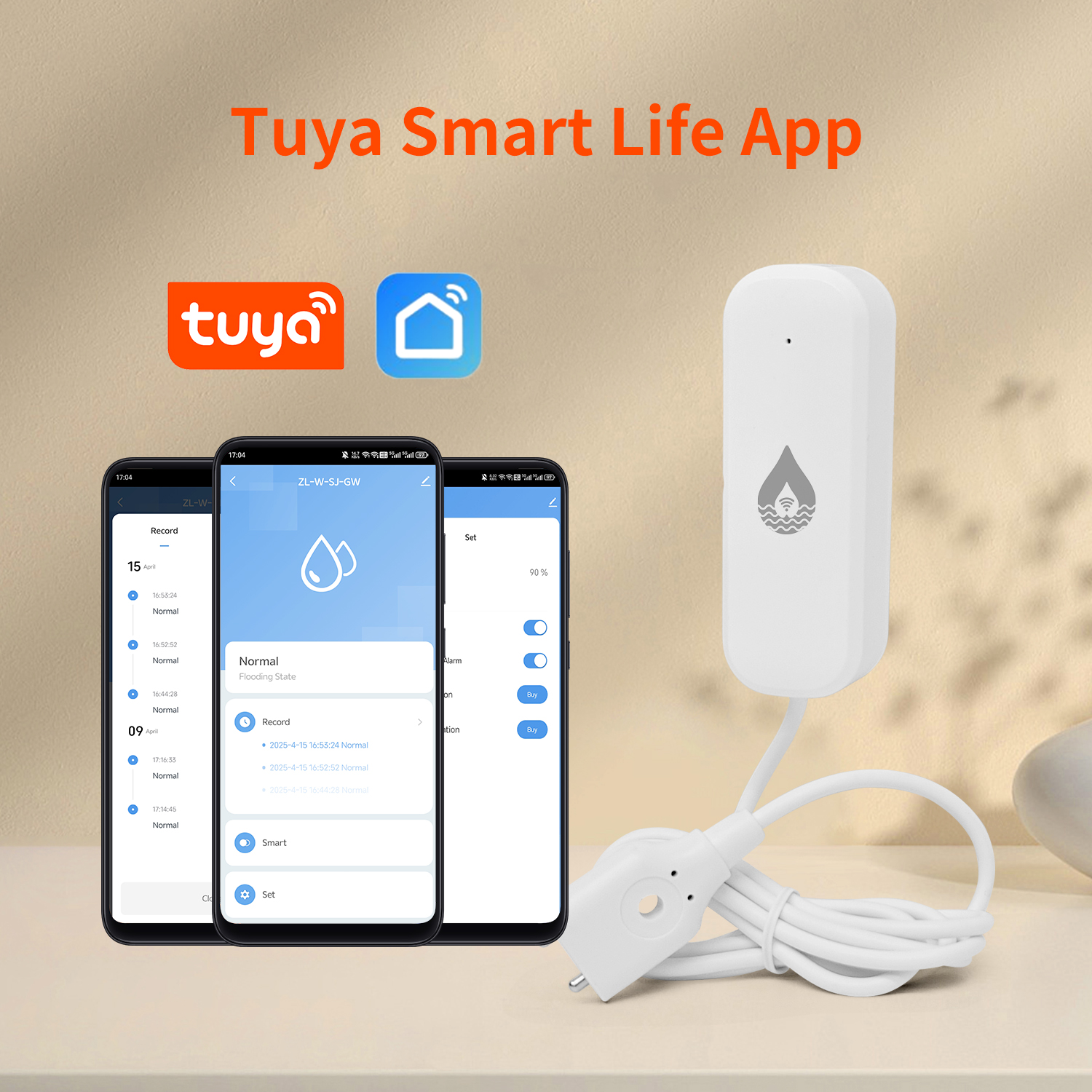 YFK Tuya WiFi Water Leakage Se - Home Security Tools review and price