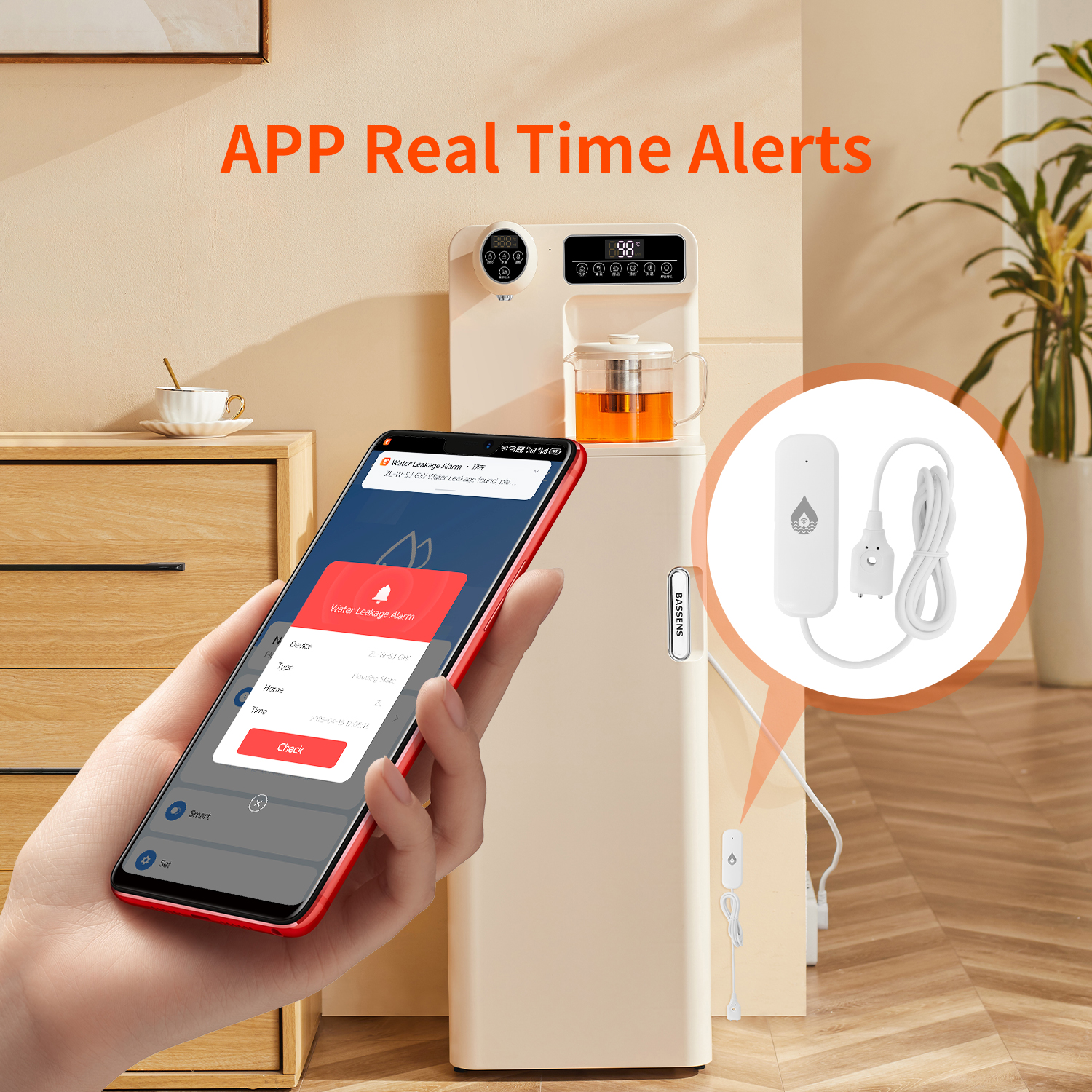 YFK Tuya WiFi Water Leakage Se - Home Security Tools review and price
