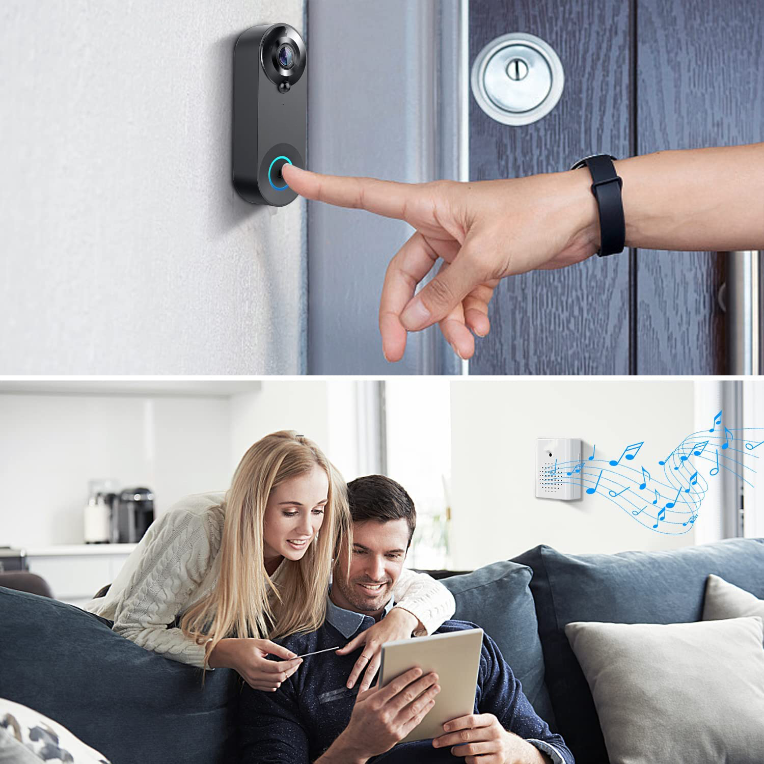 5G 2.4G WiFi Video Doorbell 10 - Home Security Ideas review and price