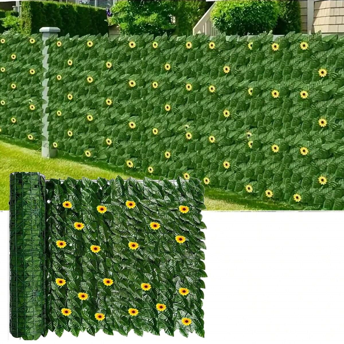 Green Artificial Ivy Privacy F - Home Security Fence review and price