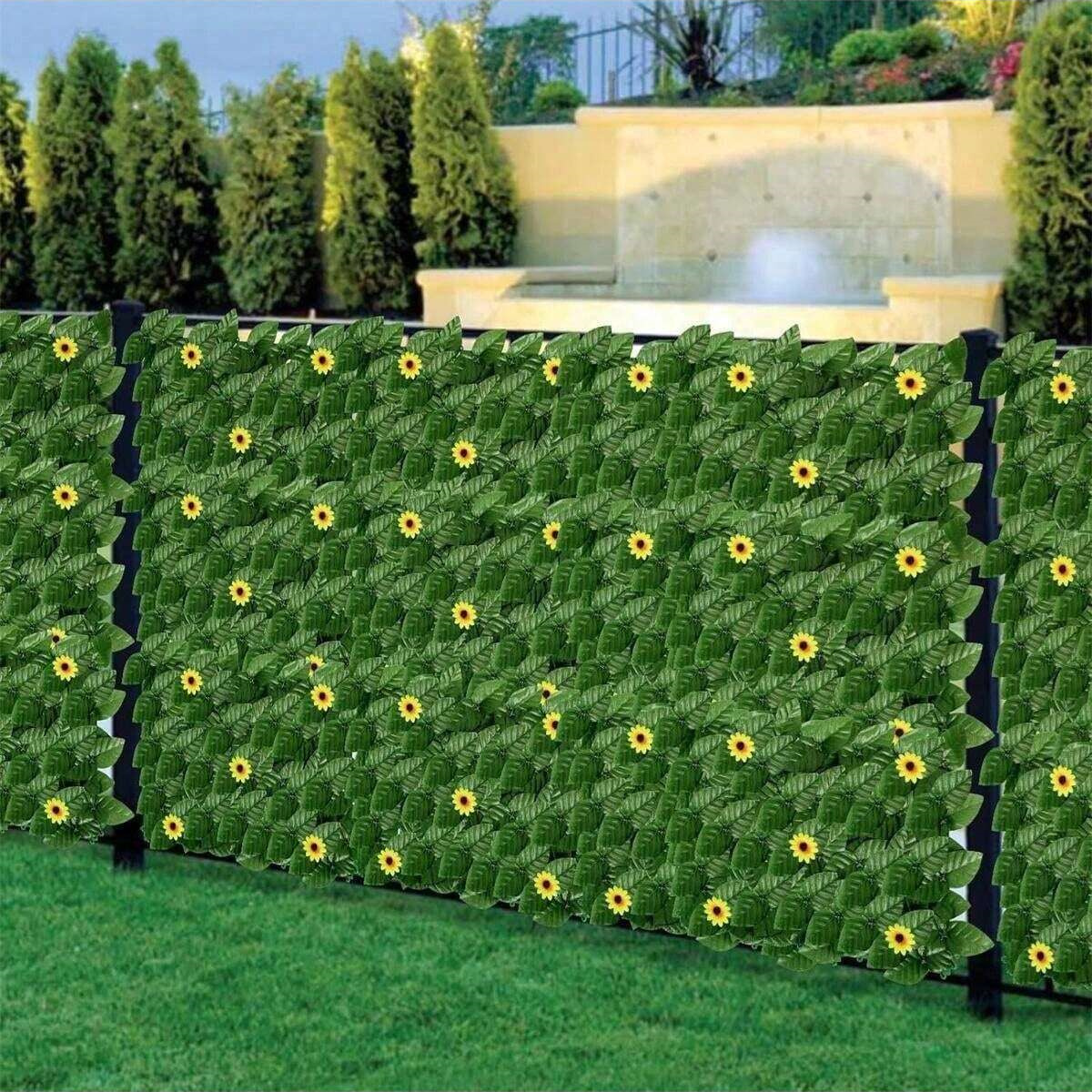 Green Artificial Ivy Privacy F - Home Security Fence review and price