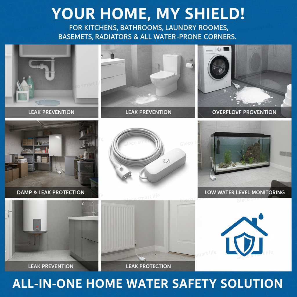 Tuya Zigbee Water Leak Sensor  - Home Security And Monitoring review and price