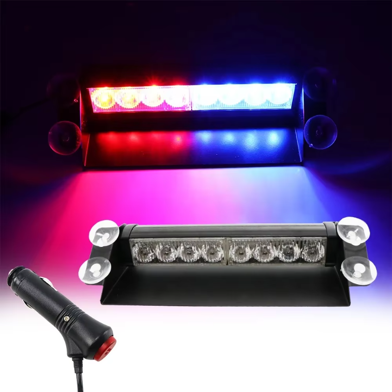 8 LED Universal Car Strobe Lig - Home Security Police review and price