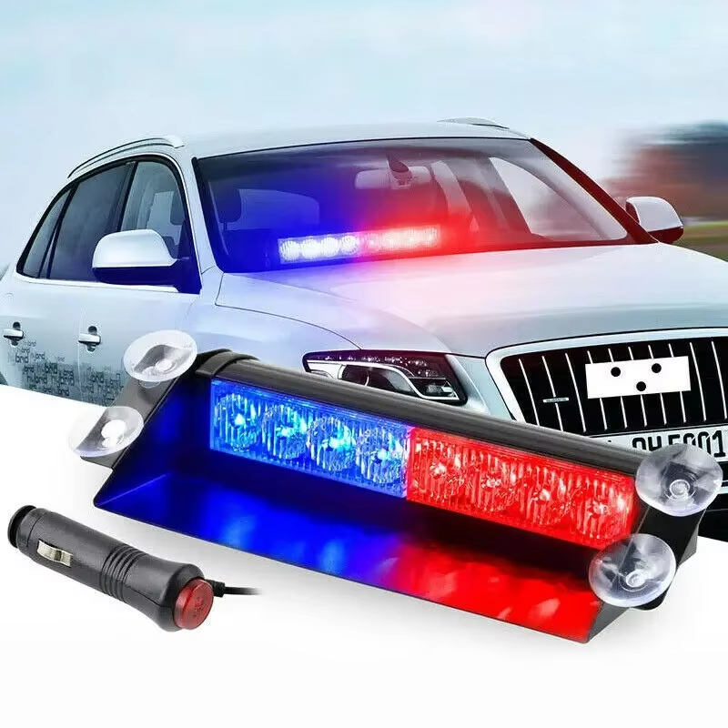 8 LED Universal Car Strobe Lig - Home Security Police review and price