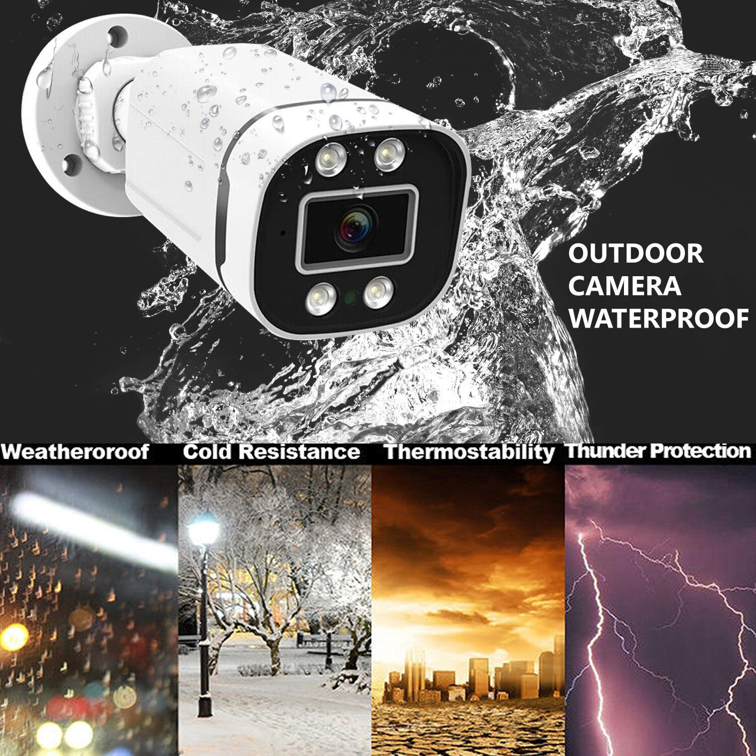 4CH 8CH AHD 2MP 5MP AHD Outdoo - Home Security Kit review and price