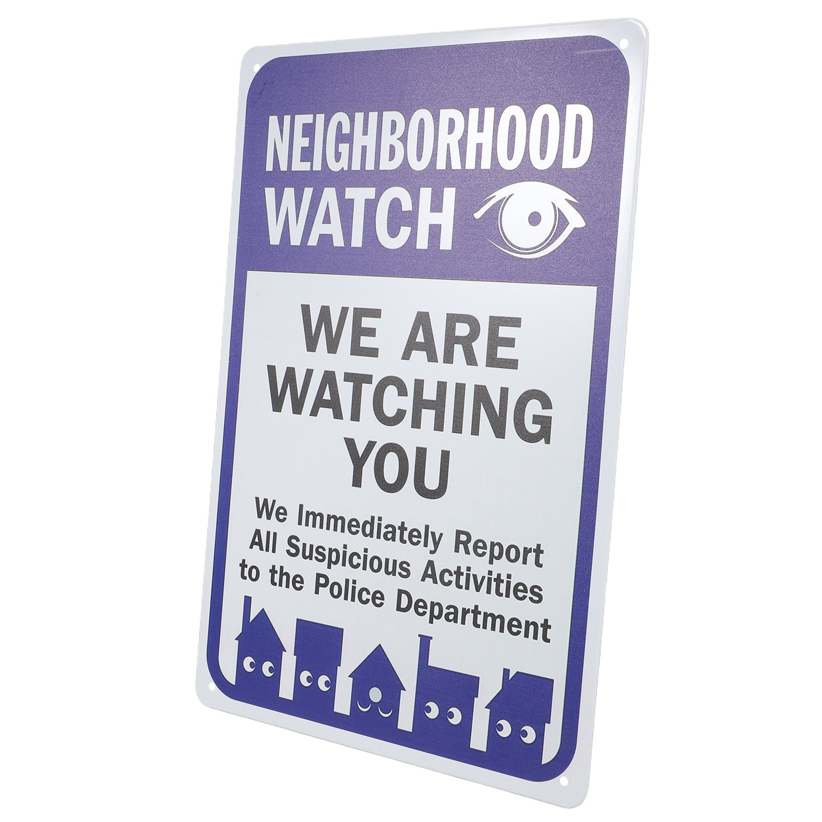 We Are Watching You Sign Weath - Home Security Fence review and price