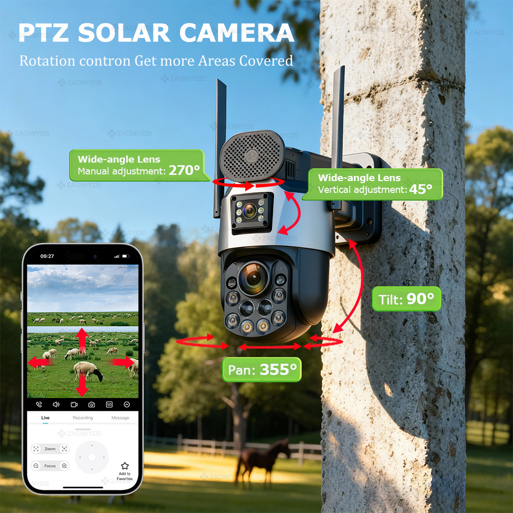 Dual Lens Home Outdoor Surveil - Home Security Ideas review and price