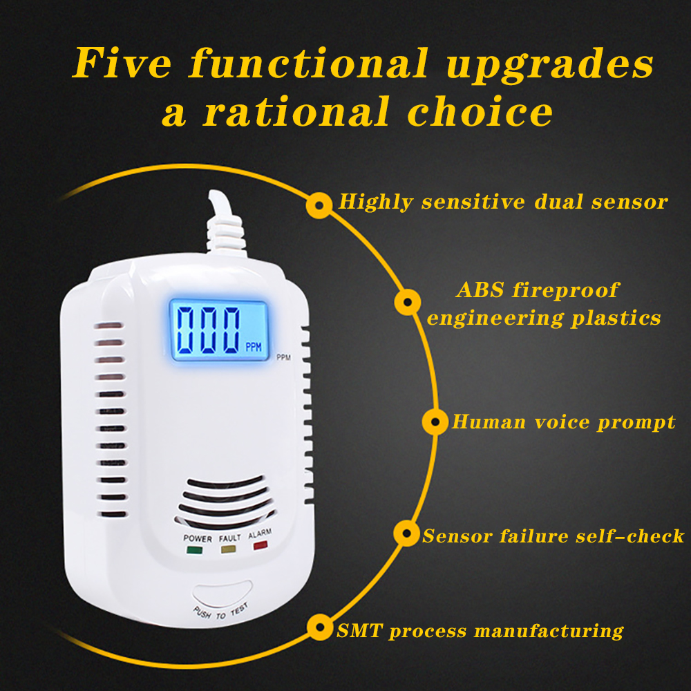 New CO Leak Detector 2-in-1 Ca - Home Security Tools review and price