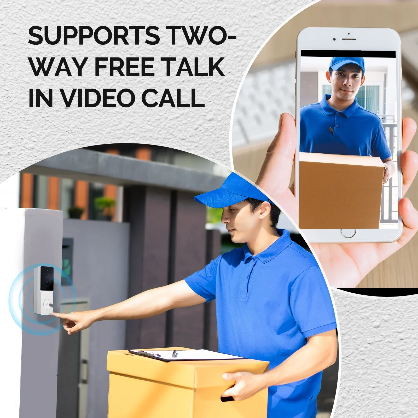 MOES Tuya Smart WiFi Video Doo - Home Security Ideas review and price